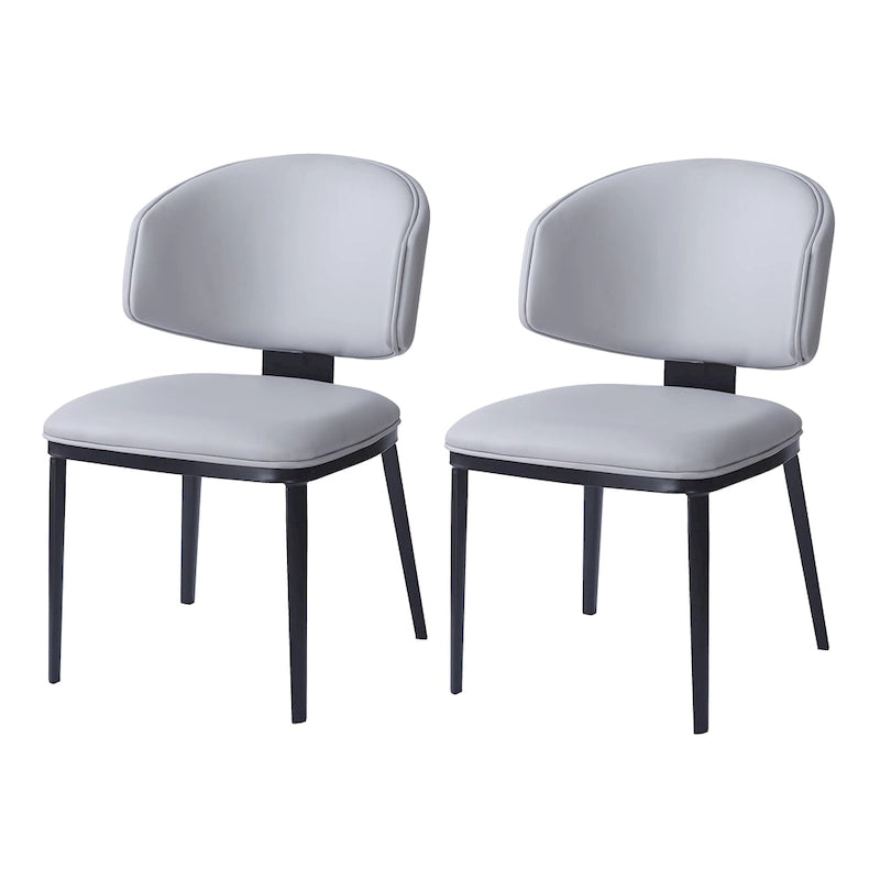 PU Leather Upholstered Dining Chairs