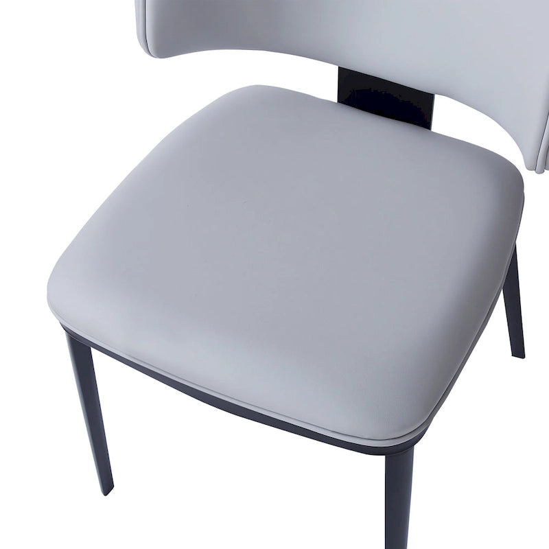 PU Leather Upholstered Dining Chairs