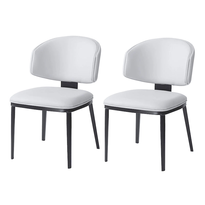 PU Leather Upholstered Dining Chairs