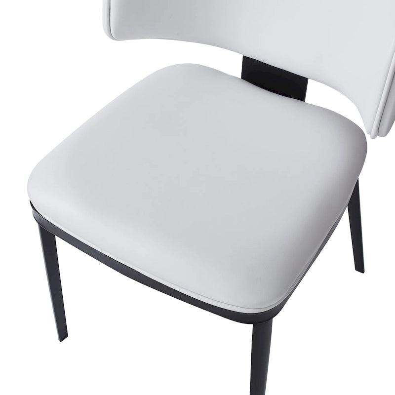 PU Leather Upholstered Dining Chairs