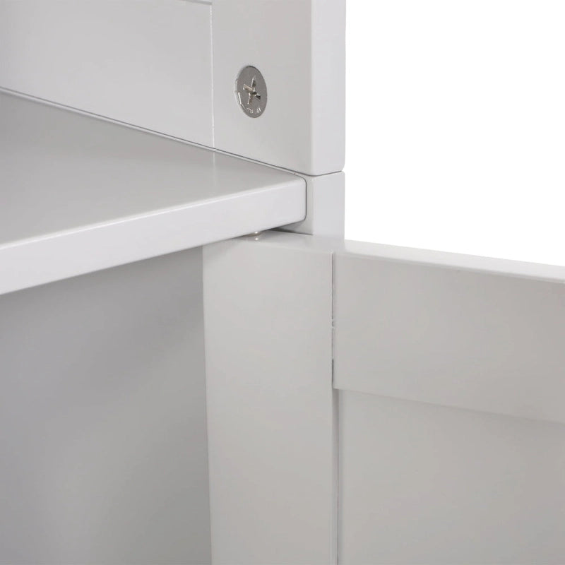 Colonna contenitore autoportante per il bagno