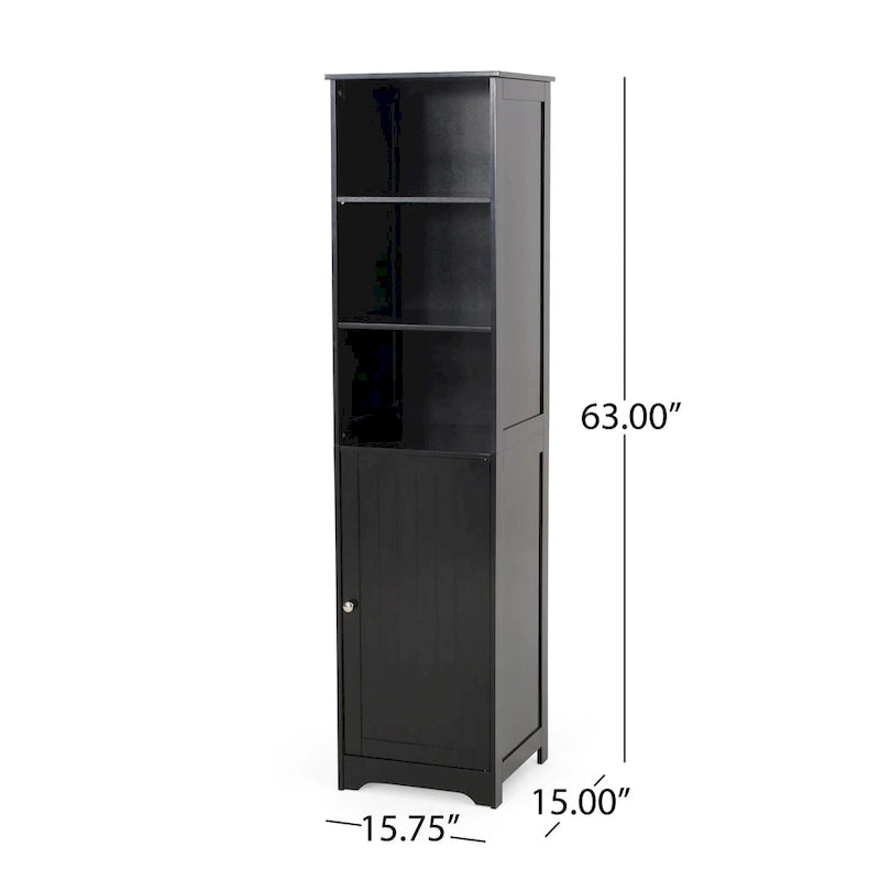 Colonna contenitore autoportante per il bagno
