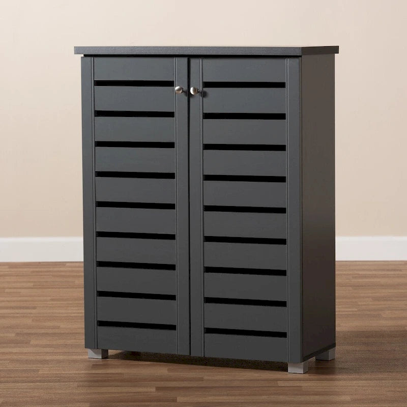 Contemporary Shoe Storage Cabinet