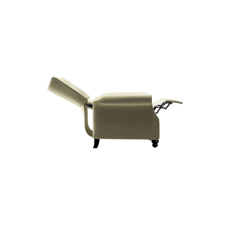 Plush Pushback Recliner Chairs, Set of 2