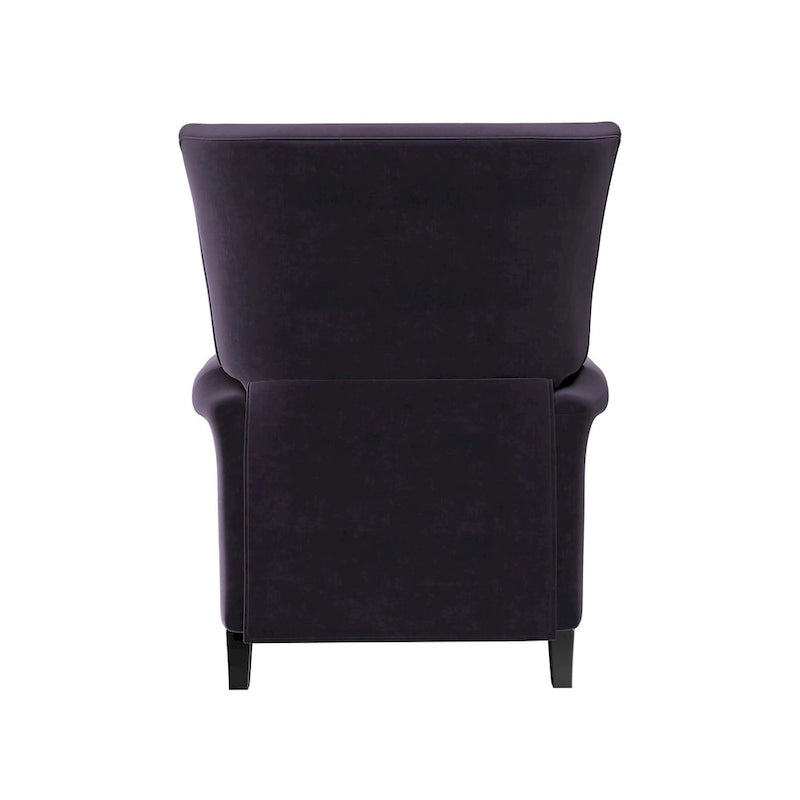 Plush Pushback Recliner Chairs, Set of 2