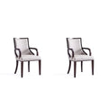 Traditional Faux Leather Dining Armchair