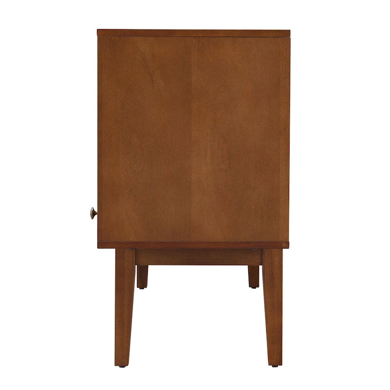 Mid-Century Modern TV Stand Media Console for TVs up to 68"
