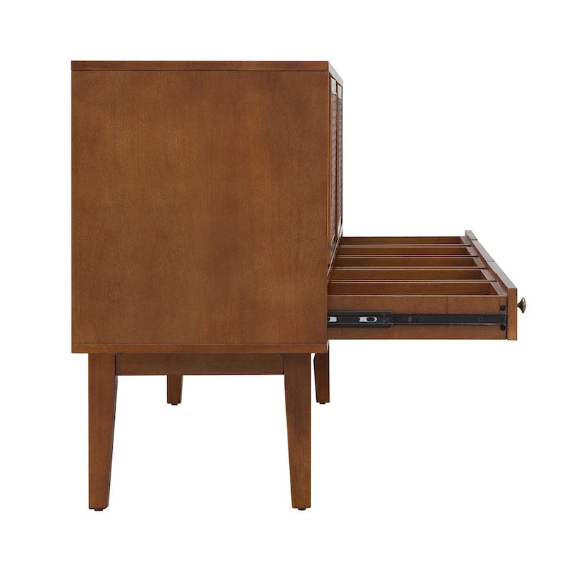 Mid-Century Modern TV Stand Media Console for TVs up to 68"