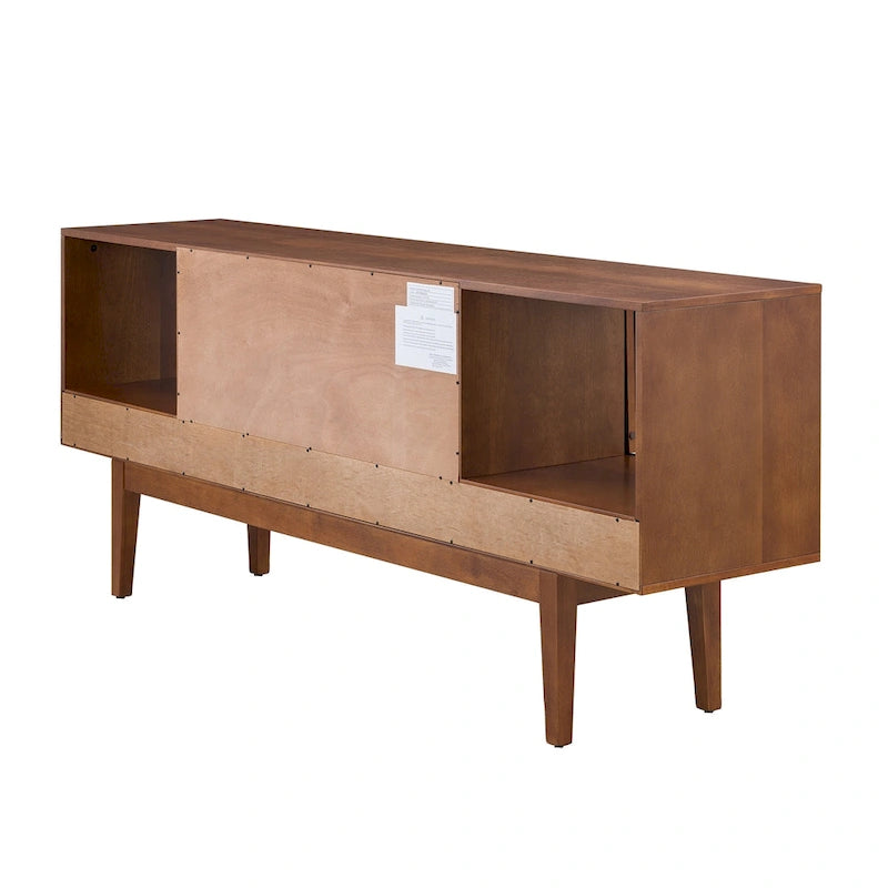 Mid-Century Modern TV Stand Media Console for TVs up to 68"