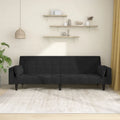 2-Seater Convertible Sleeper Sofa Couch in Velvet