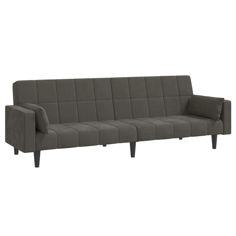 2-Seater Convertible Sleeper Sofa Couch in Velvet