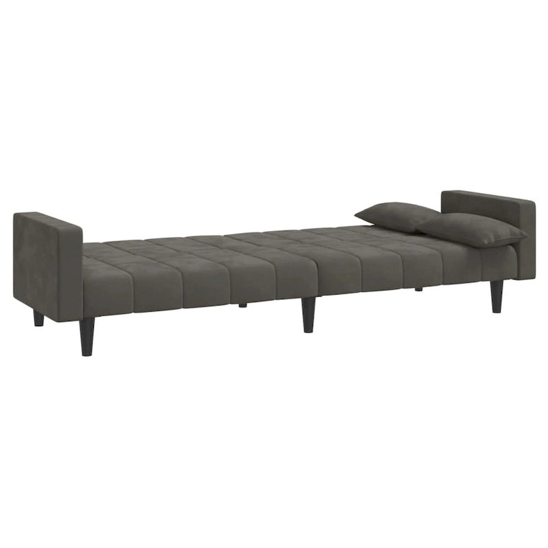 2-Seater Convertible Sleeper Sofa Couch in Velvet