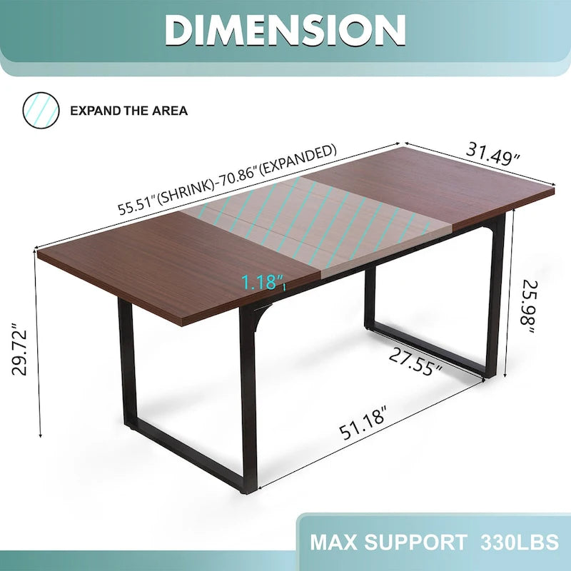 Modern Wood Dining Table