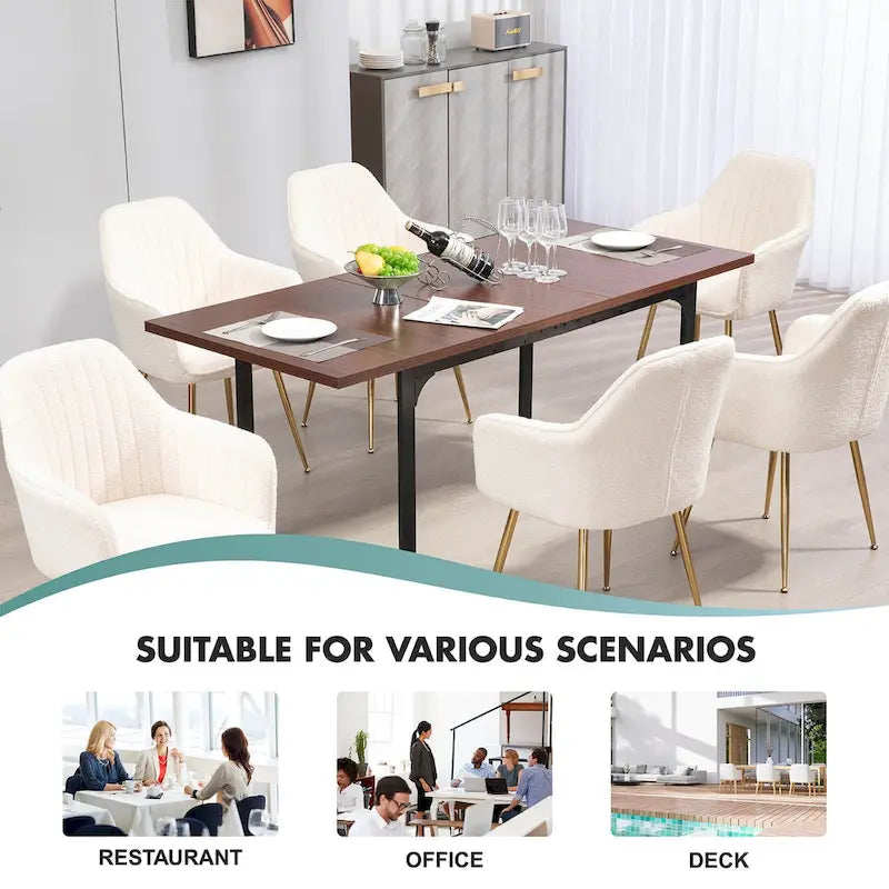 Modern Wood Dining Table