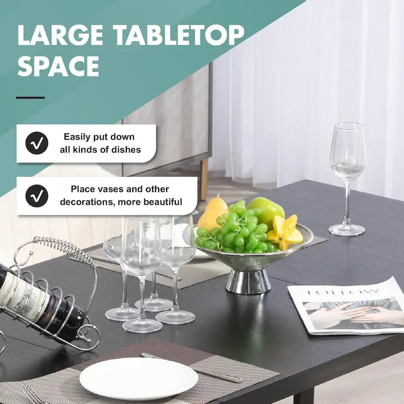 Modern Wood Dining Table