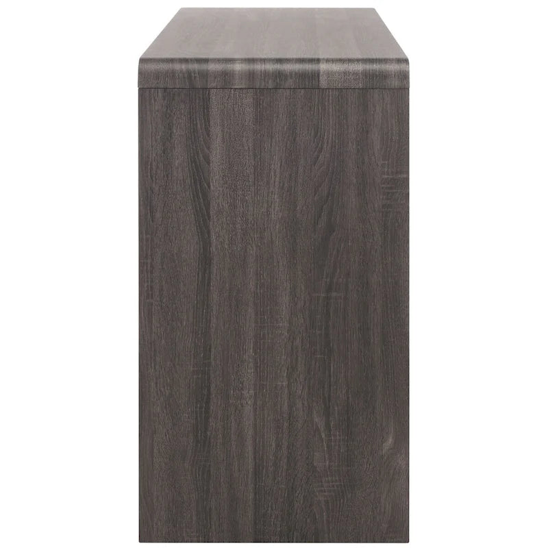 4-Door 2-Shelf Sideboard Media Stand, 61"W x 18"D x 32"H